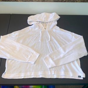 Victoria’s Secret Pink mesh pullover hoodie size XL